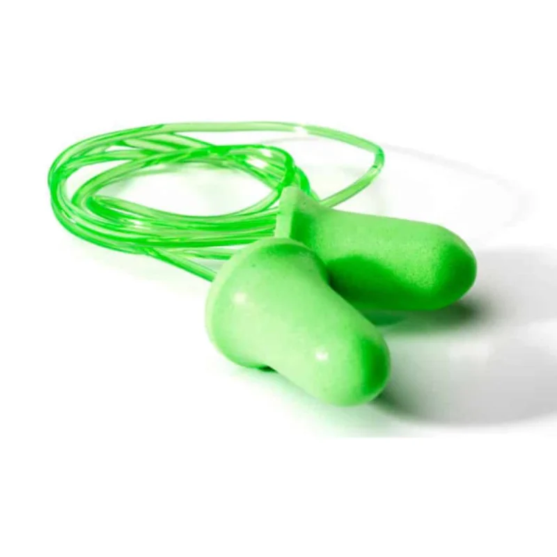 Dromex DR-098C Foam Ear Plugs Corded Disposable (MOQ 200) 1 Dromex Ear Plugs DR-098C