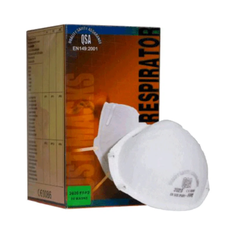 Dromex FFP2 Dust Masks - 20/Box, (MOQ 20) 400/Carton 2 Dromex Dust Masks - FFP2 20/Box QSA 2020