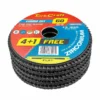 Tork Craft Flap Sanding Discs 115mm 60g Zirc (COMBO 201) 3 Tork Craft Flap Disc Zirconium 115mm Flat 4+1 Free COMBO 201-60R