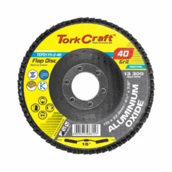 Tork Craft Flap Disc 115mm 15 Deg. Angle Alu/Oxd 40g