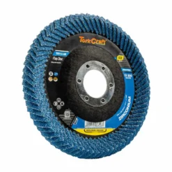 Tork Craft Flap Disc Round Edge Zirconium 115mm Flat, TCFD115-3-60R
