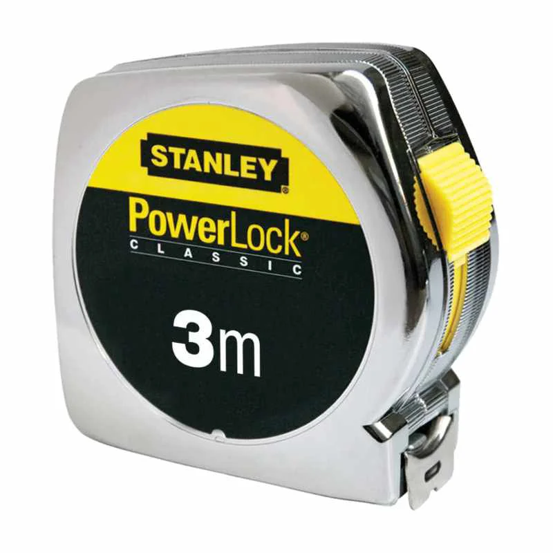 Stanley Powerlock Tape Measure 3m, Tru‑Zero Hook 33‑522 1 Stanley Powerlock Tape Measure-3m