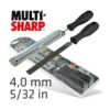 Multi‑Sharp Chainsaw Sharpener 5/32" 2 Mutli-Sharp Chainsaw Sharpener 5/32" MS1702E