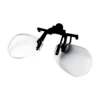 Mutli-Sharp Flip & Focus Clip On Magnifier (2.5) Plastic Sleeve MS3400E