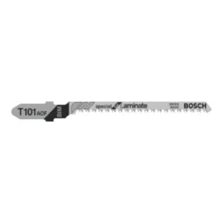 Bosch Pro Jigsaw Blade BIM T 101 AOF Special for Laminate, 3 pc (esp. for curve cuts) 2608636432