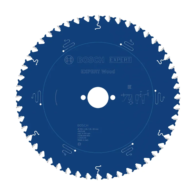 Bosch Pro Circular Saw Blades 235x30x2,8mm 48T, Expert - Wood 1 Bosch Pro Expert for Wood 235x30x2,8 mm, 48T 2608644065