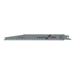 Bosch Pro Recipro Saw Blade HCS S 2345 X Progressor for Wood, 200x19x1.25, 2pcs 2608654403