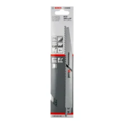 Bosch Pro Recipro Saw Blade HCS S 2345 X Progressor for Wood, 200x19x1.25, 2pcs 2608654403