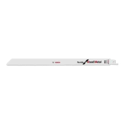 Bosch Pro Recipro Saw Blade BIM S 1222 VF Flexible for Wood and Metal, 300x19x0.9, 2pcs 2608656043