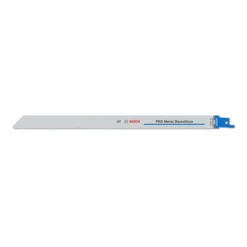 Bosch Pro Recipro Saw Blade BIM S 1225 VF Heavy for Metal, 300x19x1.25, 5pcs 2608657409