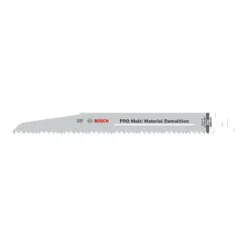 Bosch Pro Recipro Saw Blade BIM S 1110 VF Heavy for Wood and Metal, 225x22x1.6, 5pcs 2608657610