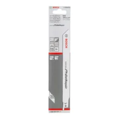 Bosch Pro Recipro Saw Blade BIM S 1125 VFR Special for Pallet Repair, 225x19x1.25, 5pcs 2608658036
