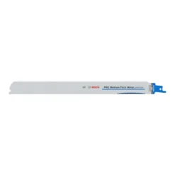 Bosch Pro Recipro Saw Blade S1237BEF Medium-Thick Metal precise Blade, 1.1x25x 300mm, 5 pcs 2608658996