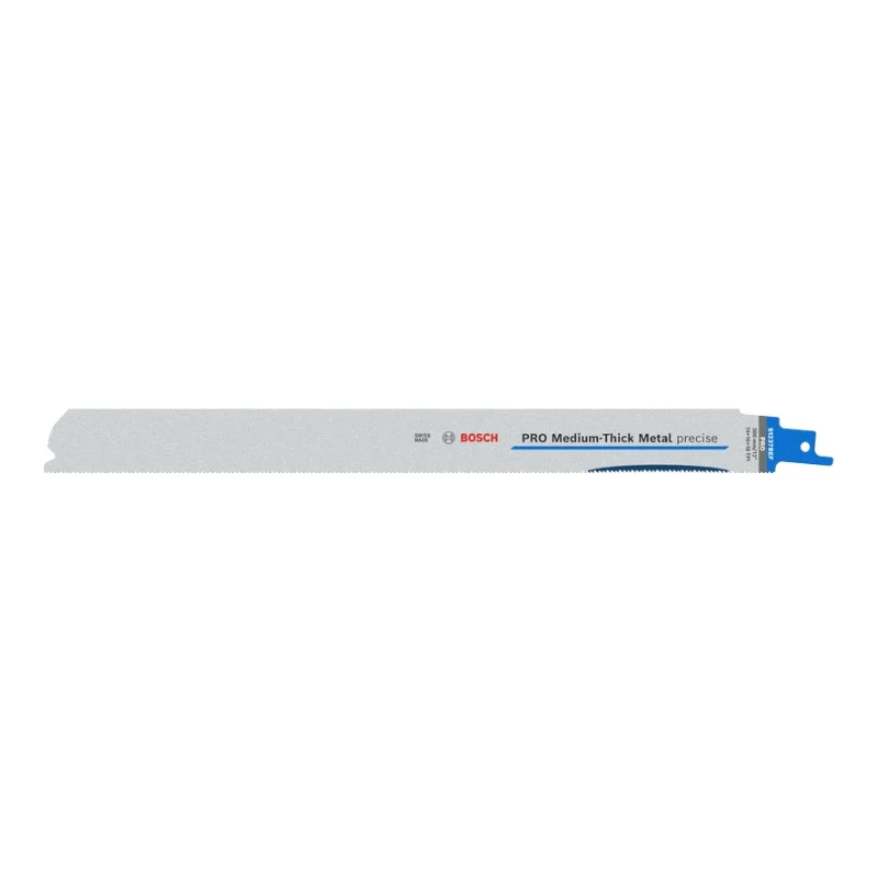 Bosch Pro Sabre Saw Blades 300mm 1.1x25mm 5pcs, S1237BEF Medium-Thick Metal precise Blade, 1 Bosch Pro Recipro Saw Blade S1237BEF Medium-Thick Metal precise Blade, 1.1x25x 300mm, 5 pcs 2608658996