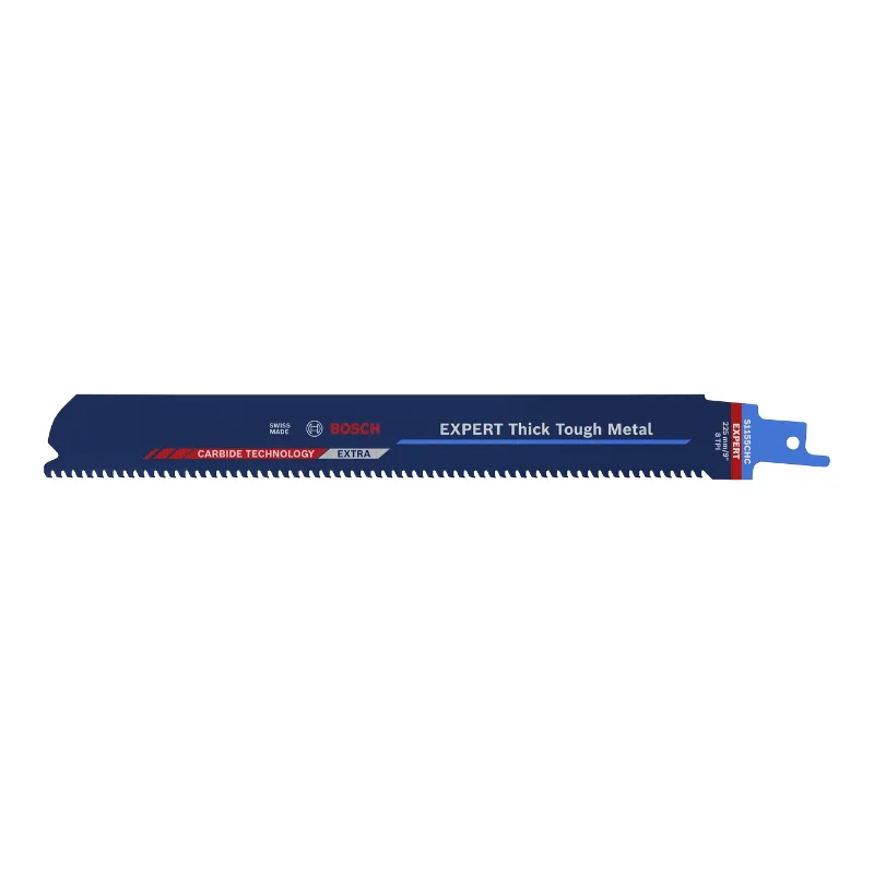 Bosch Pro Sabre Saw Blades 225mm 25x1.25mm S 1155 CHC Thick Tough Metal 1 Bosch Pro Recipro Saw Blade S 1155 CHC Thick Tough Metal, 225x25x1.25 2608900368