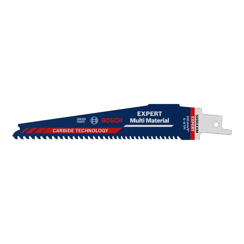 Bosch Pro Sabre Saw Blades 150mm 25x1.25mm S 956 XHM Carbide Progressor for Wood and Metal 1 Bosch Pro Recipro Saw Blade S 956 XHM Carbide Progressor for Wood and Metal, 150x25x1.25 2608900389