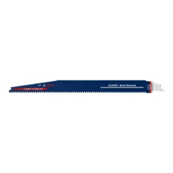 Bosch Pro Recipro Saw Blade S 1256 XHM Carbide Progressor for Wood and Metal, 300x25x1.25 2608900394