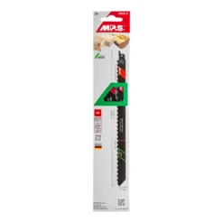 MPS Sabre Saw Blade Soft Wood, Const And Firewood 230mm 3 TPI 2pcs MPS4022-2