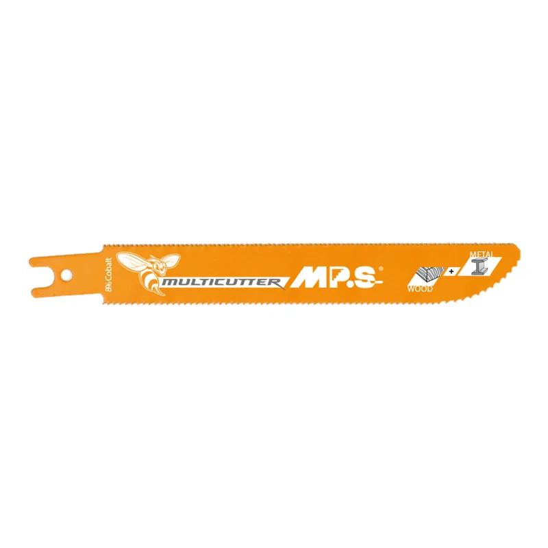 MPS Sabre Saw Blades 150mm 14&18TPI 2pcs, Multicutter Metal and S/Steel U-Shank 1 MPS Sabre Saw Metal&S/S 150mm Multicutter U-Shank 14&18TPI 2pcs MPS4701-2