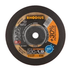 Rhodius XT10 Extra Thin Inox Cutting Disc 230x1.9x22.2mm, Flat, Type 41 206260