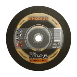 The Rhodius FT26 Inox Cutting Disc 230x2.5 mm, Flat, Type 41 208727