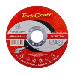 Tork Craft Cutting Disc Industrial Metal 115x2.5x22.2mm ABR115S-11